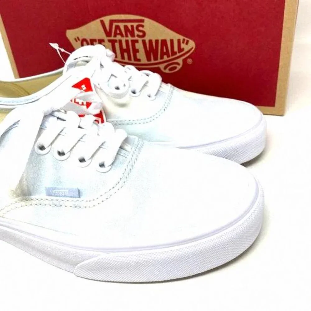 💖MEGA SALE💖VANS Women VN0A348A3XO Authentic Bleach Wash Ballad Canvas Blue